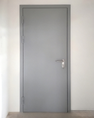 Серая огнестойкая дверь Серая огнестойкая дверь