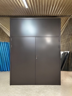 Ворота с верхней вставкой